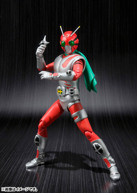 S.H. Figuarts Masked Kamen Rider ZX Action Figure (Item has Shelfware)