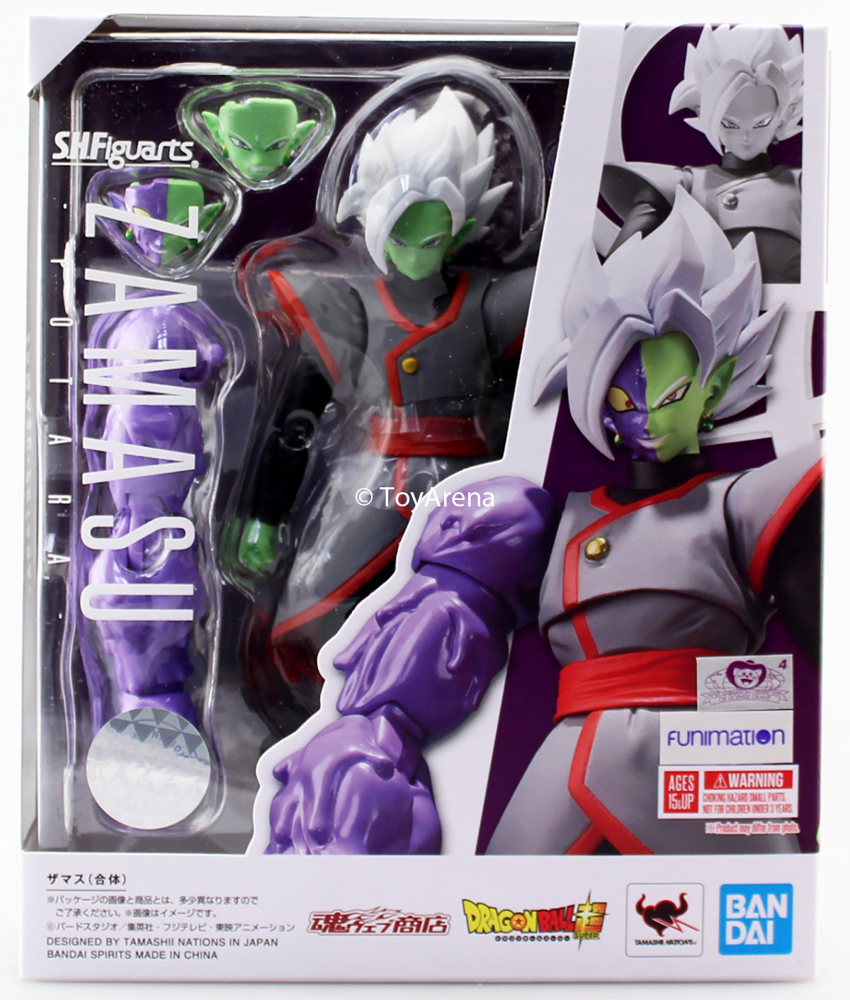S.H. Figuarts Dragon Ball Super Zamasu Potara Ver. Action Figure