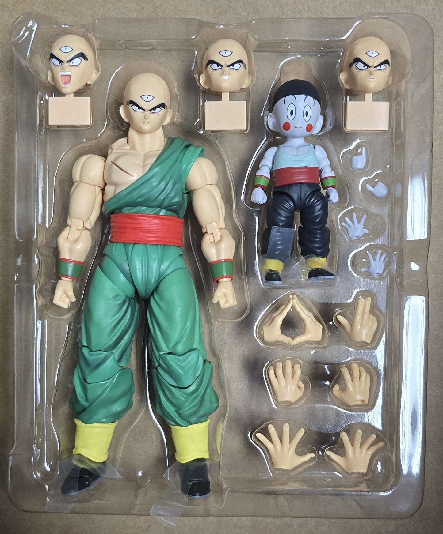 *Open Box* S.H. Figuarts Dragon Ball Z Tenshinhan and Chaoz Action Figure