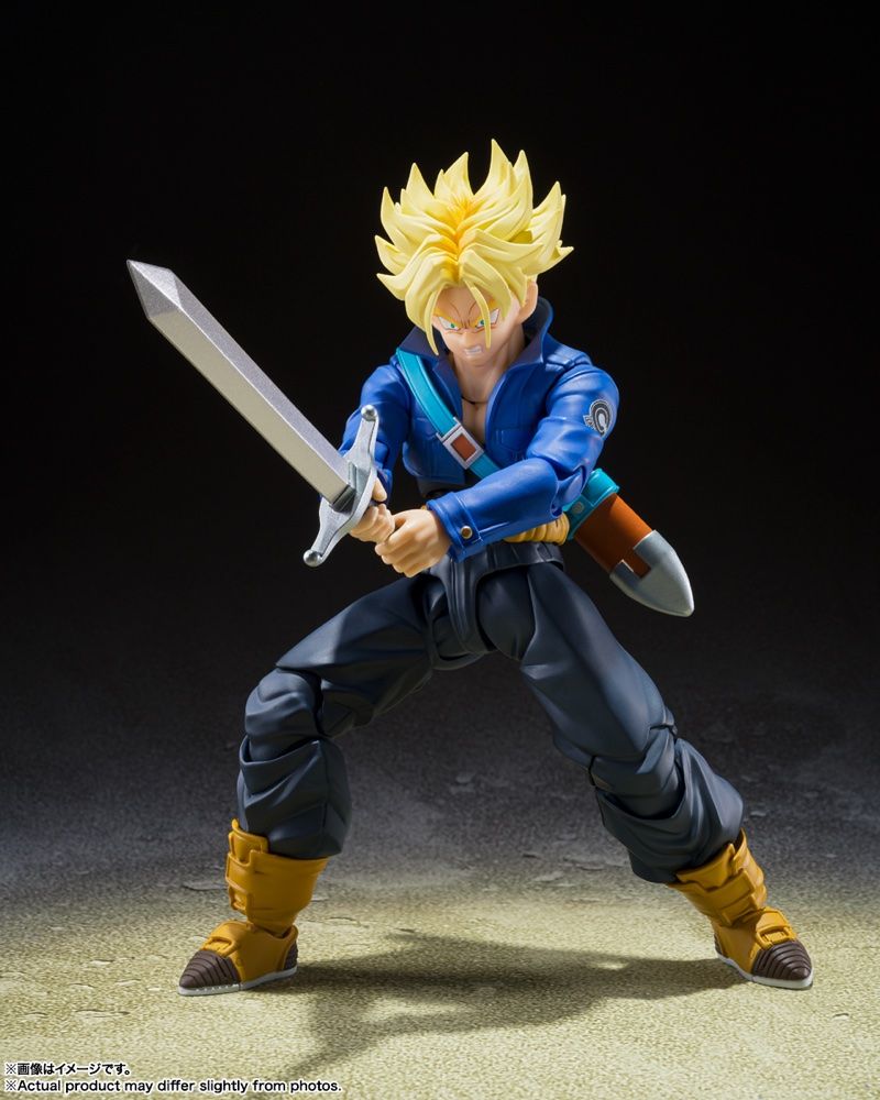 S.H. Figuarts Dragon Ball Z Super Saiyan Trunks -The Boy From The Future- (Reissue) Action Figure