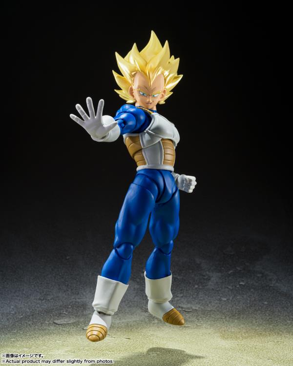 S.H. Figuarts Dragon Ball Z Super Saiyan Vegeta (Awakening Super Saiyan Blood) Action Figure