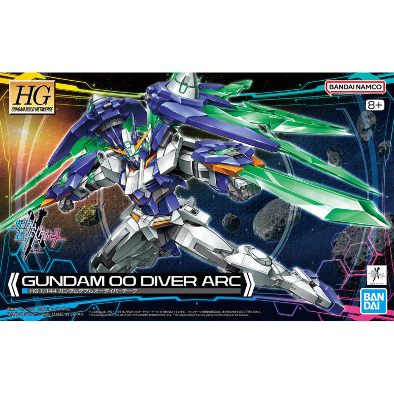 Gundam 1/144 HGBM #05 GN-0000DVR/II 00 Diver Arc Model Kit