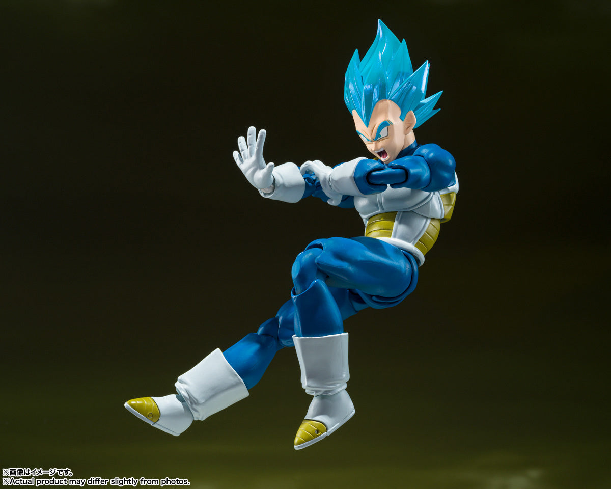 S.H. Figuarts Dragon Ball Super Saiyan God Super Saiyan Vegeta (Unwavering Saiyan Pride) Action Figure