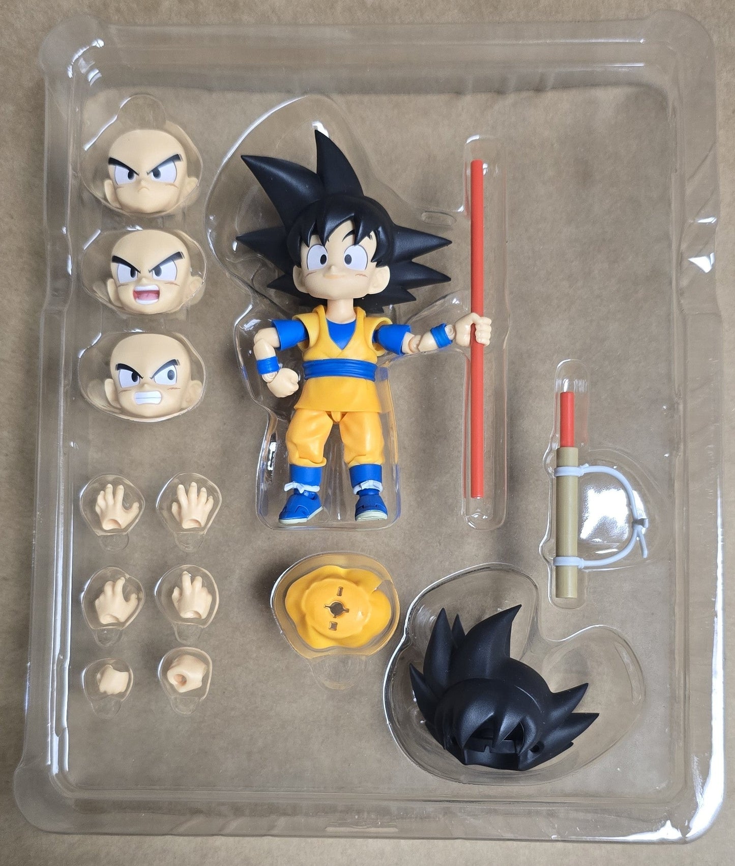 *Open Box* S.H. Figuarts Dragon Ball Z SH Figuarts Son Goku Mini Daima Action Figure