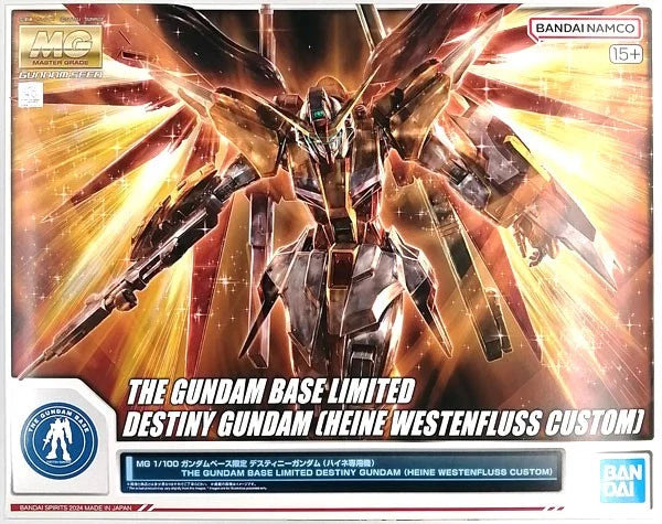 Gundam 1/100 MG Destiny Gundam (Heine Westenfluss Custom) The Gundam Base Limited Model Kit Exclusive
