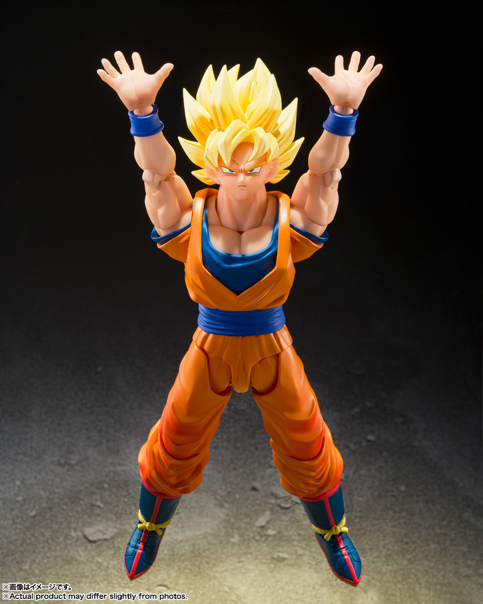 S.H. Figuarts Dragon Ball Z Super Saiyan Son Goku (The Games Begin) Action Figure