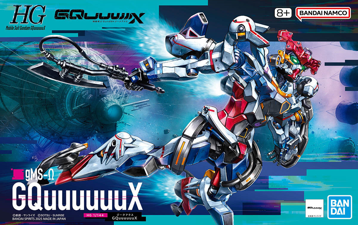 Gundam 1/144 HG GQX #01 gMS-O GQuuuuuuX Model Kit