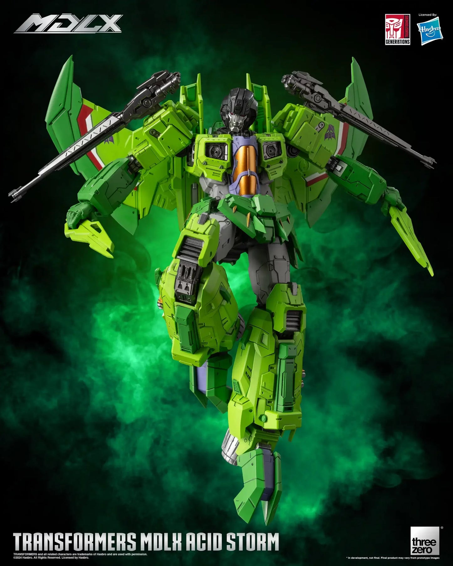 ThreeZero Transformers Acid Storm MDLX Exclusive Action Figure