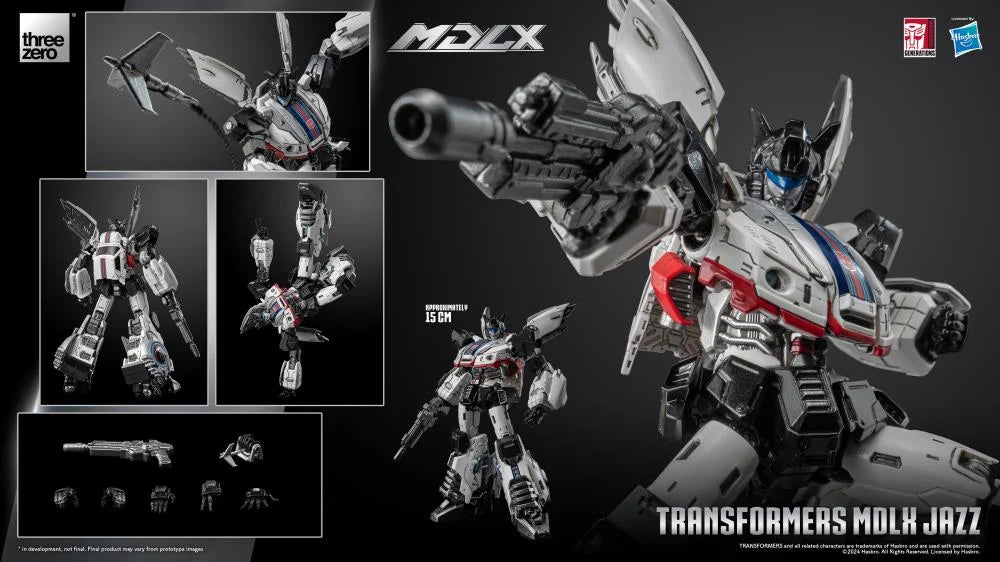 ThreeZero Transformers Jazz MDLX Action Figure
