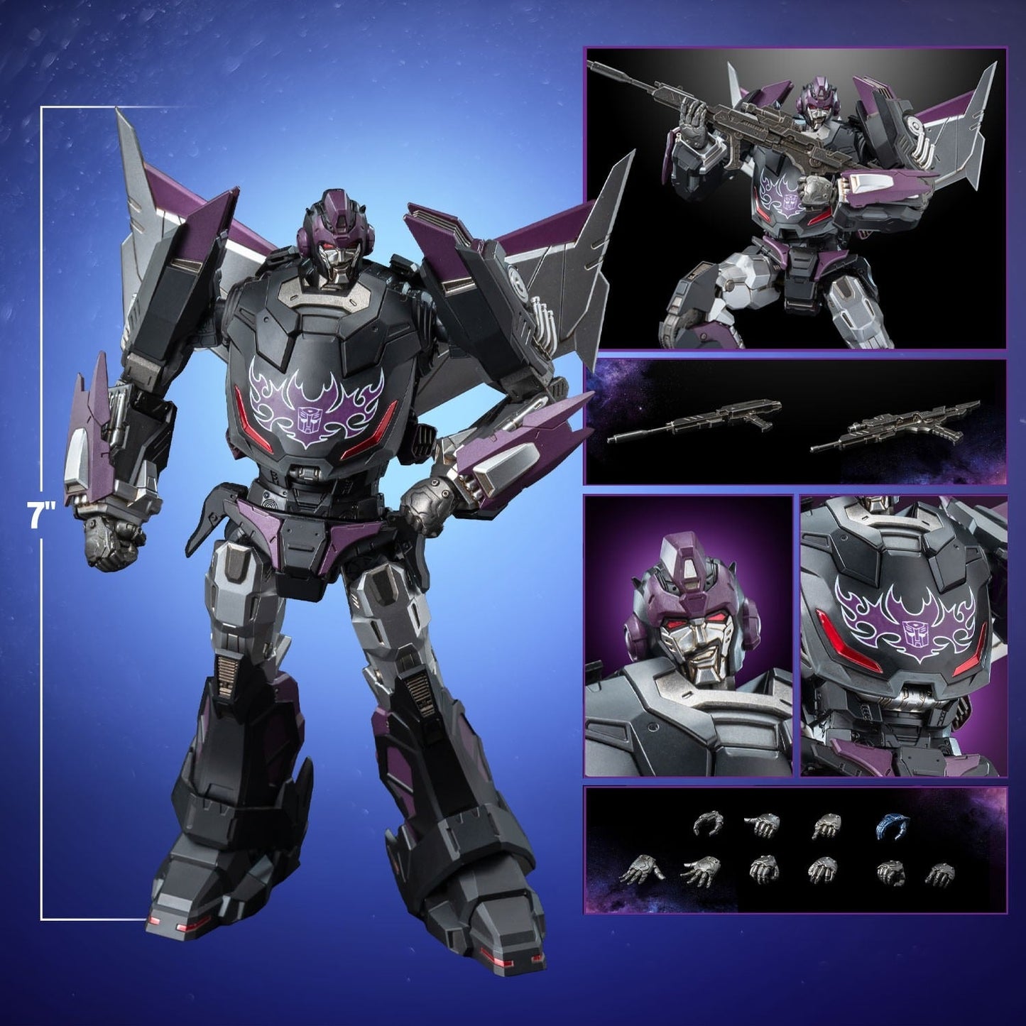 ThreeZero Transformers Shattered Glass Rodimus Unicronus MDLX Action Figure
