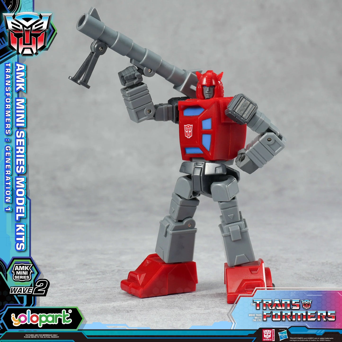 Yolopark Transformers AMK Mini Series Wave 2 G1 Cliffjumper Model Kit