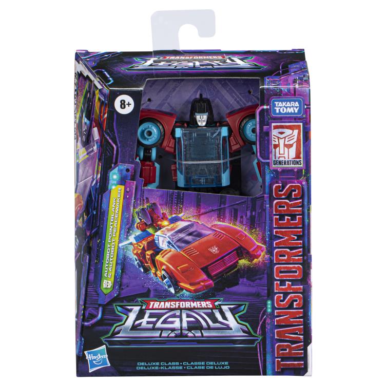 Transformers Generations Legacy Deluxe Class Autobot Pointblank and Peacemaker Action Figure