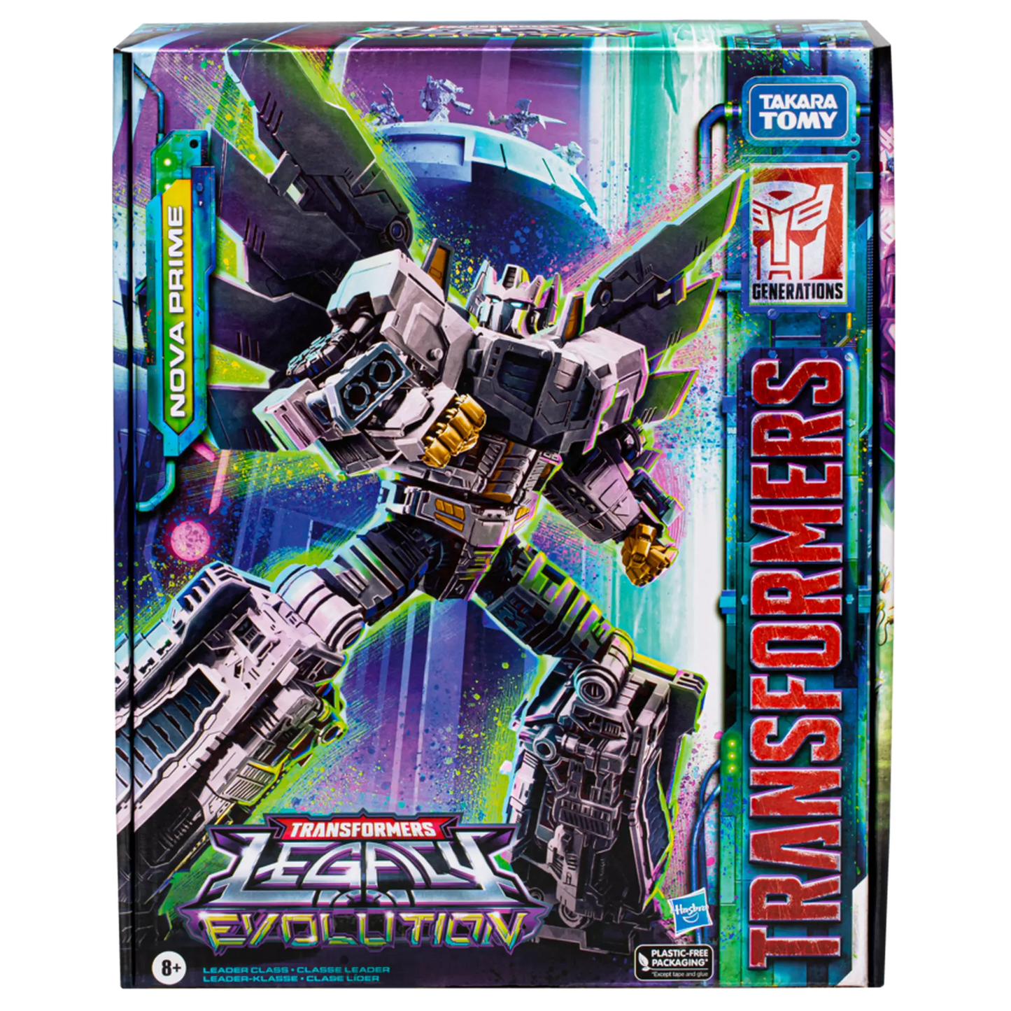 Transformers Generations Legacy Evolution Leader Class Nova Prime Action Figure
