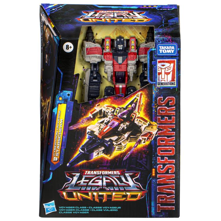 Transformers Generations Legacy United Voyager Class Cybertron Starscream Action Figure
