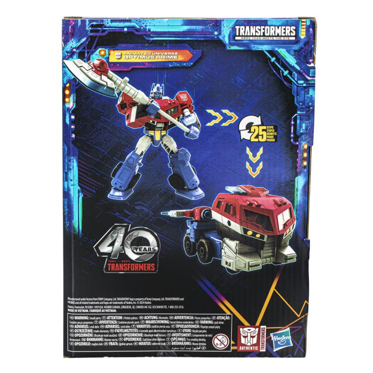 Transformers Generations Legacy United Voyager Class Animated Universe Optimus Prime Action Figure
