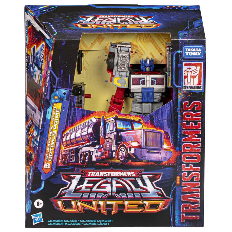 Transformers Generations Legacy United Leader Class G2 Universe Laser Optimus Prime Action Figure