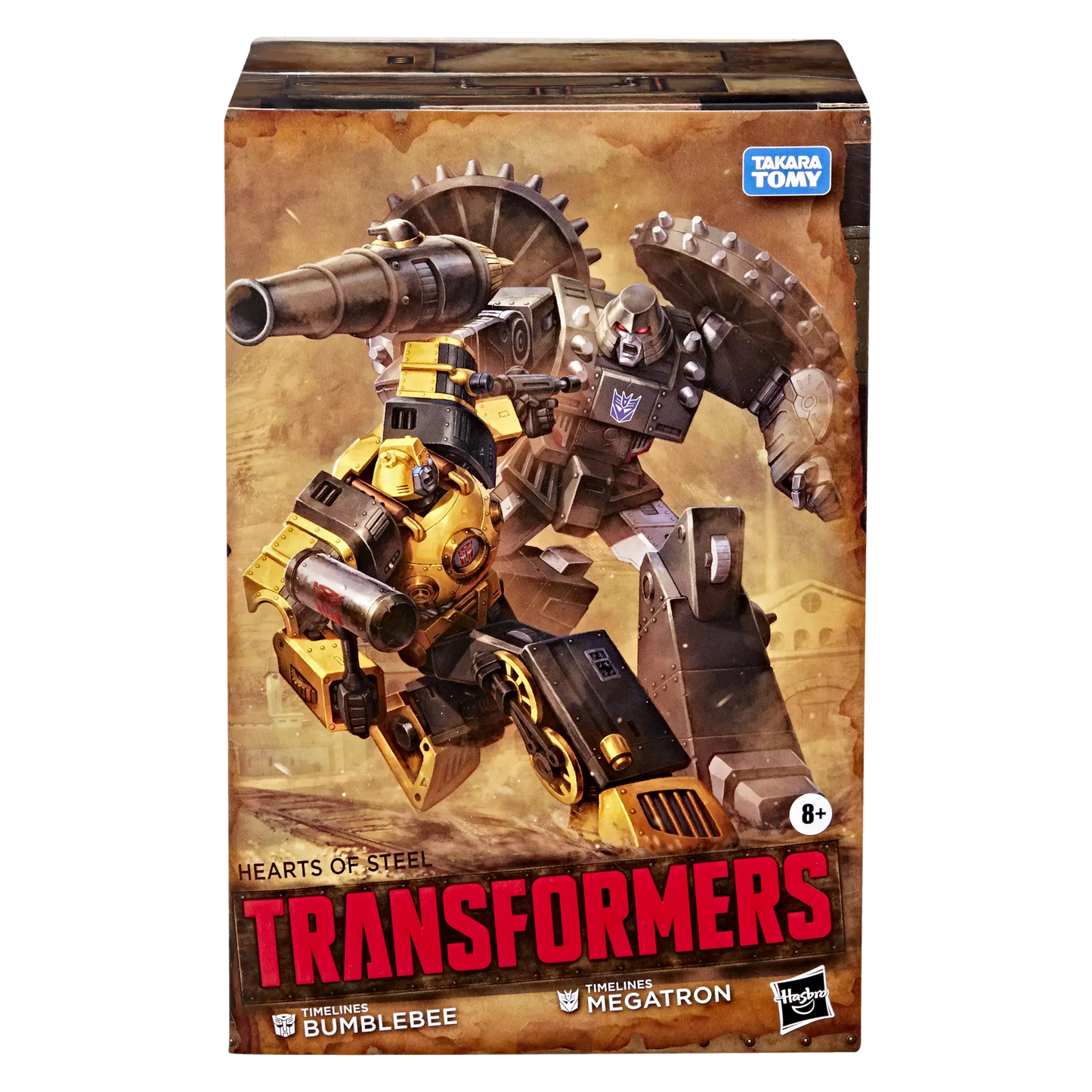 Transformers Hearts of Steel Timelines Comic Edition Megatron and Timelines Bumblebee Action Figure Exclusive