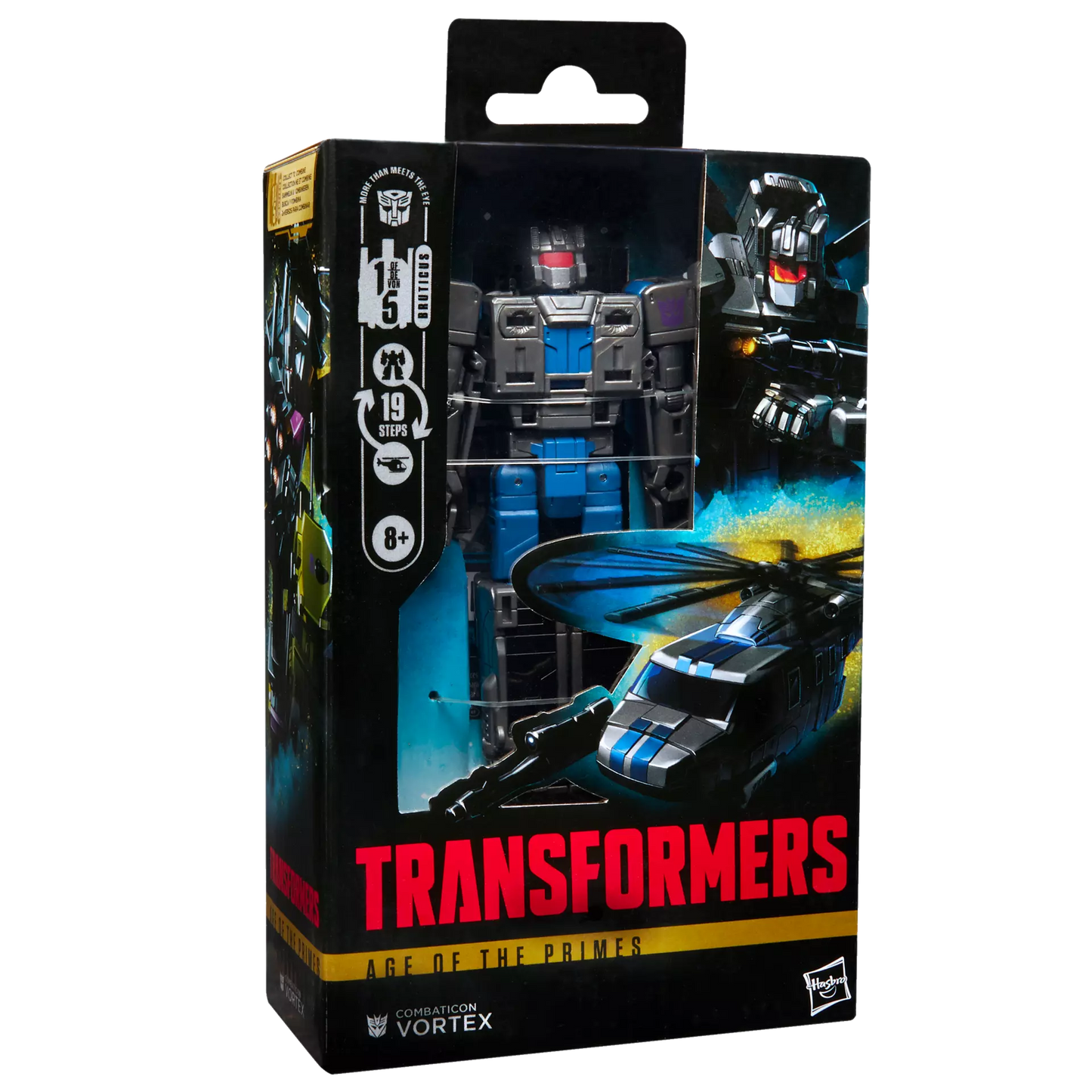 Transformers Age of the Primes Deluxe Class Combaticon Vortex Action Figure