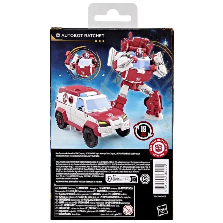 Pre-Sale Transformers Generations Age of the Primes Deluxe Animated Ratchet Action Figure