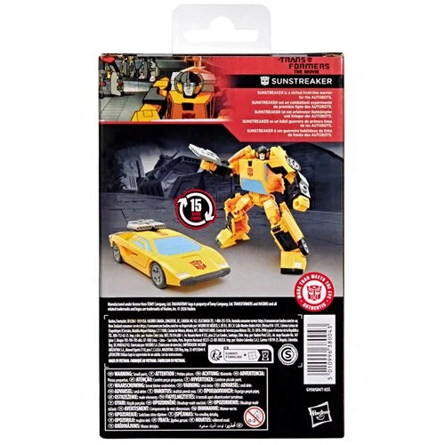 Transformers Studio Series 86 Deluxe Sunstreaker Action Figure