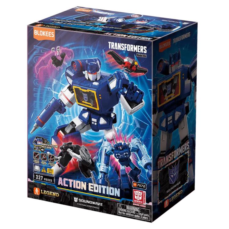 Blokees Transformers Action Edition G1 Soundwave Model Kit