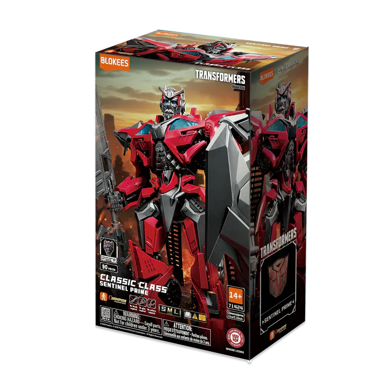 Blokees Transformers Classic Class #24 Sentinel Prime (Dark of the Moon) Model Kit