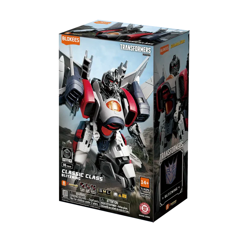 Blokees Transformers Classic Class #25 Blitzwing (Bumblebee) Model Kit