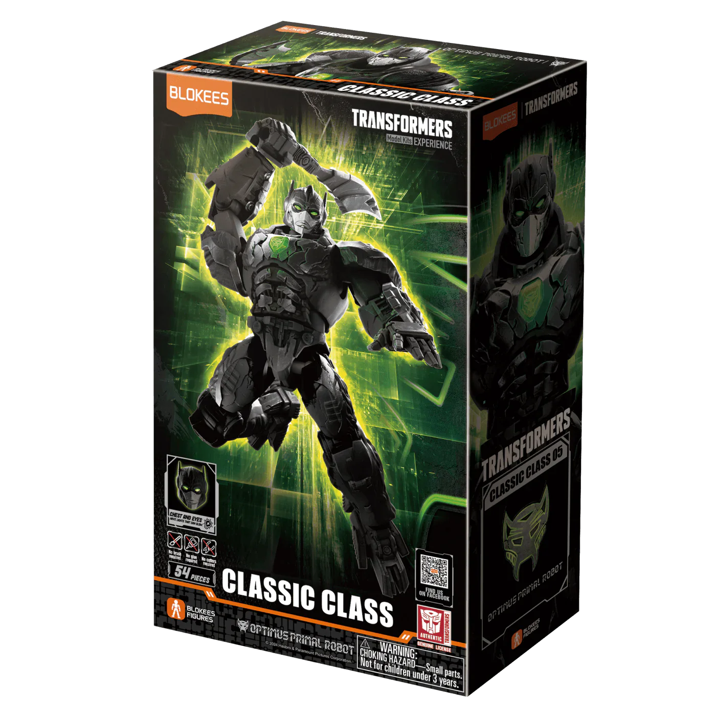 Blokees Transformers Classic Class #05 Optimus Primal Robot (Rise of the Beast) Model Kit