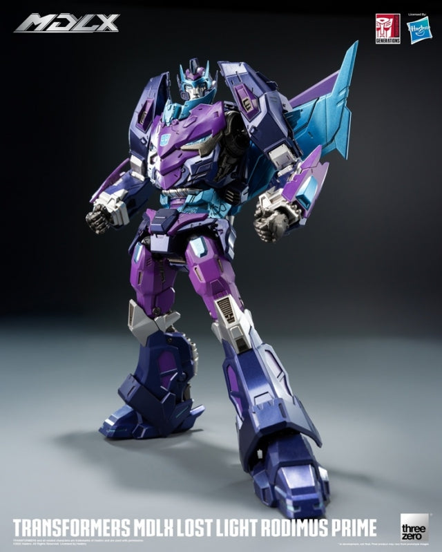 SDCC 2025 ThreeZero MDLX Transformers Lost Light Rodimus Action Figure Exclusive