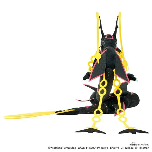 Pokemon Shiny Mega Rayquaza Plush Doll JAPAN OFFICIAL