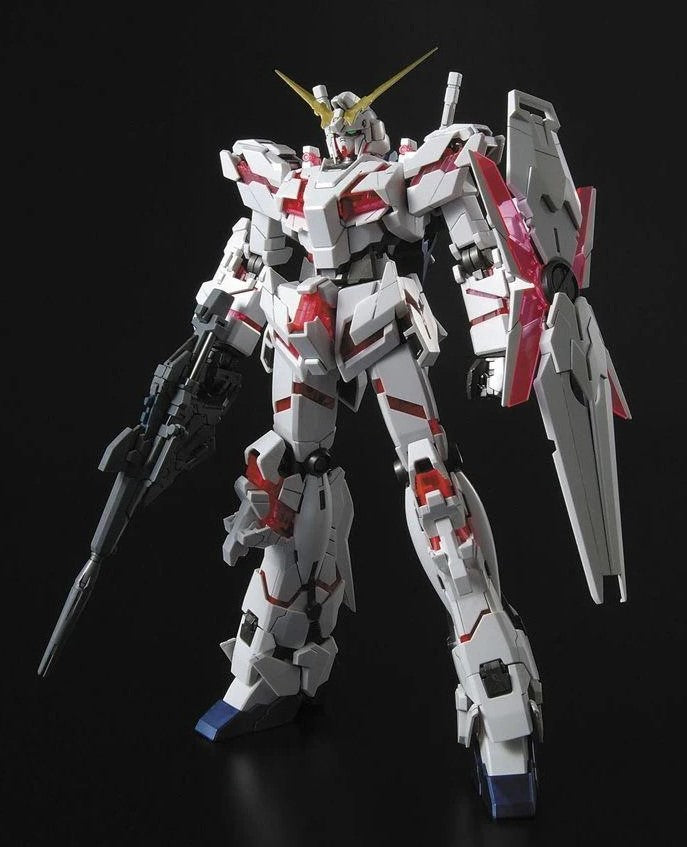 Gundam 1/100 MG Unicorn Gundam HD Color + MS Cage Model Kit