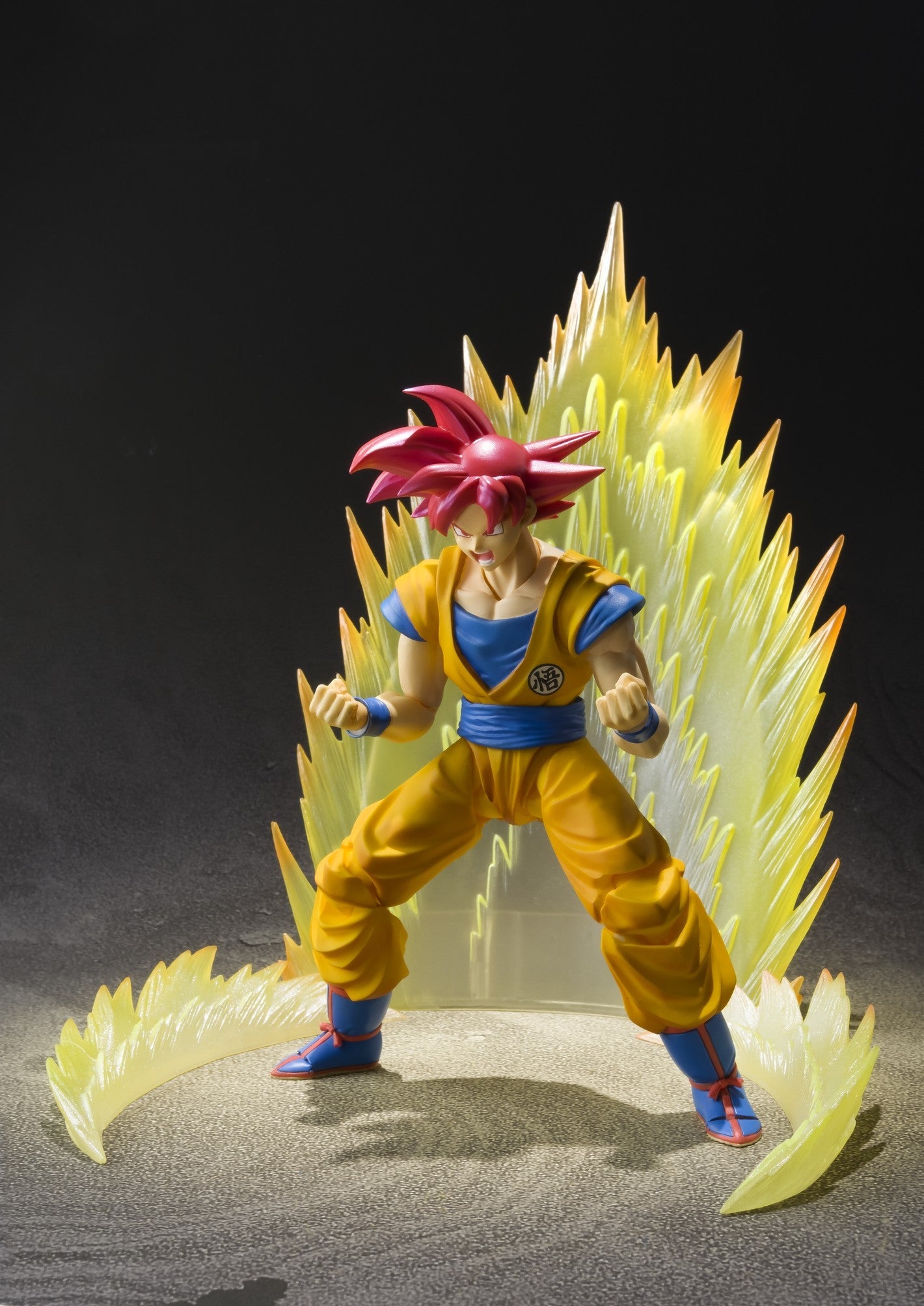 S.H. Figuarts Dragon Ball Z Super Saiyan God (SSG) Son Goku (Gokou) Figure