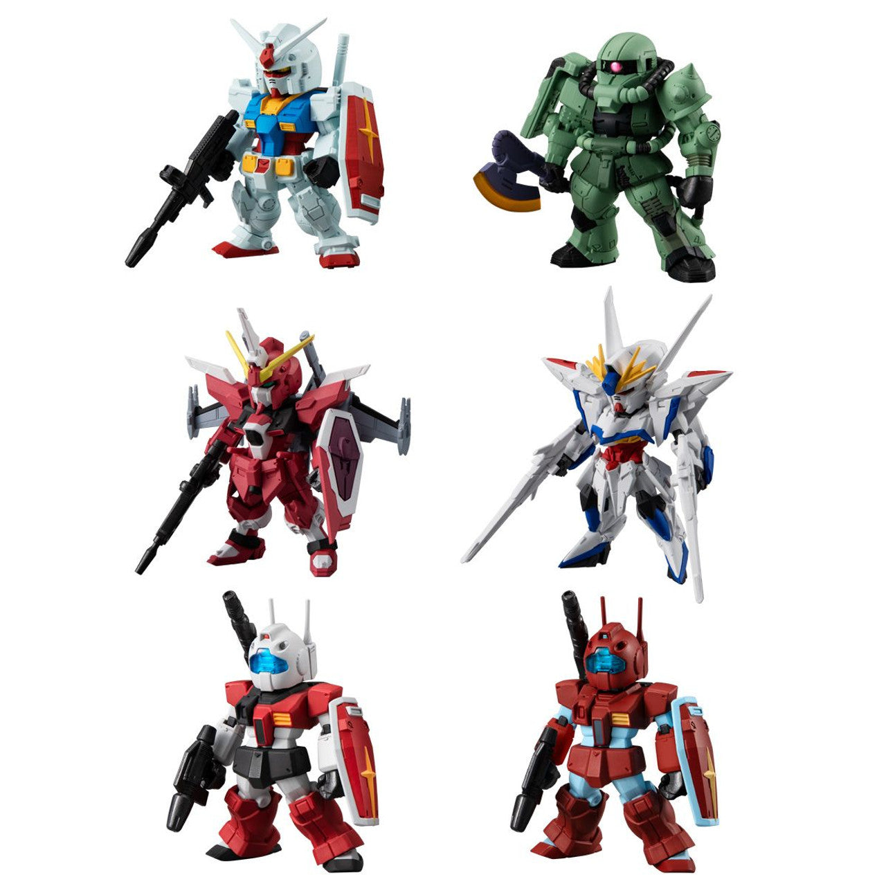 Bandai FW Fusion Works Gundam Converge Volume 26 Trading Figure Set of 10