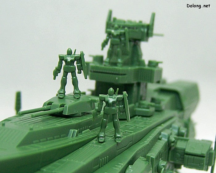 Gundam 1/1700 EX Model Gundam 0079 Salamis and Magellan Model Kit