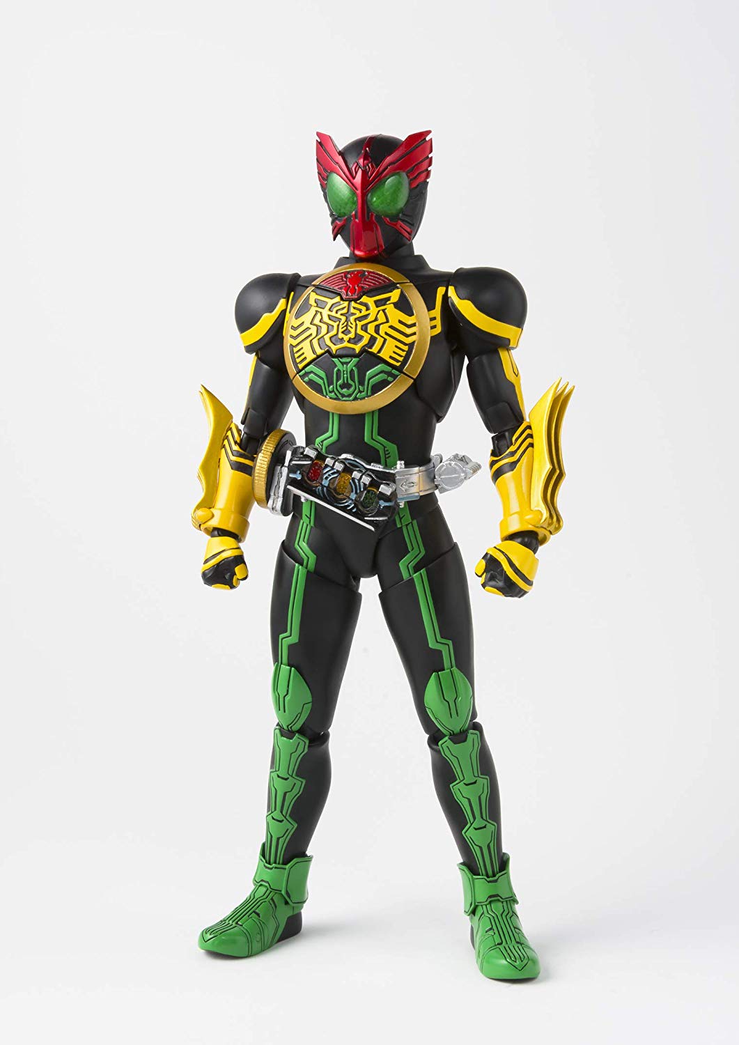 S. H. Figuarts Kamen Rider Shinkocchou Seihou OOO Tatoba Combo Kamen Rider 000 Action Figure