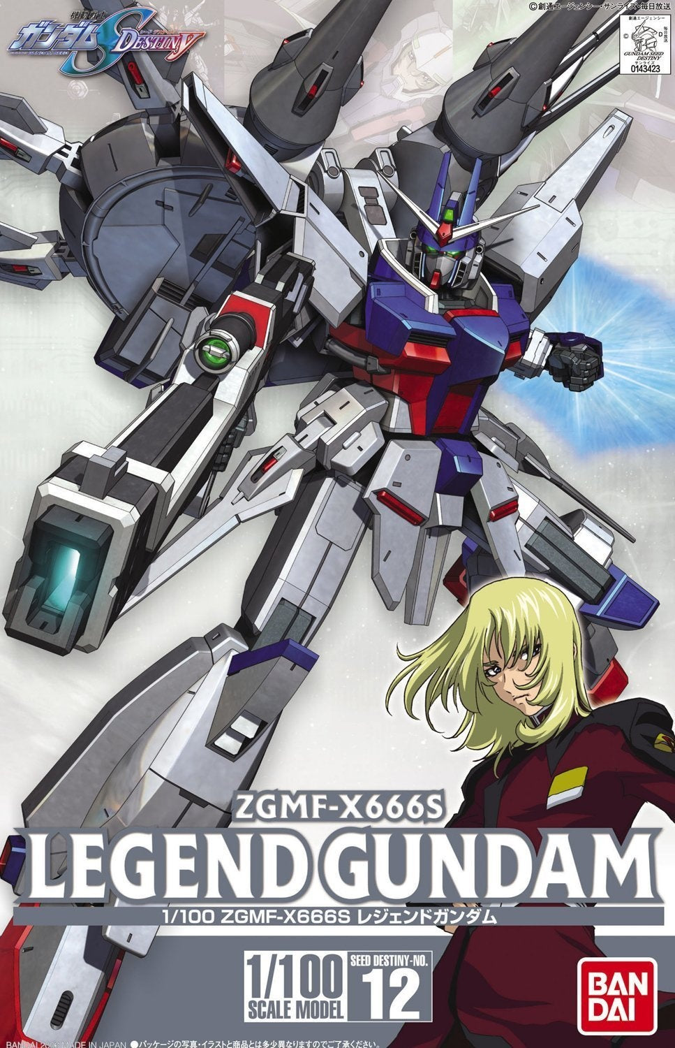 Gundam 1/100 NG #12 ZGMF-X666S Legend Gundam Seed Destiny Model Kit