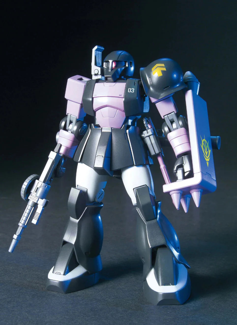 Gundam 1/144 HGUC #068 MSV MS-05B Zaku I (Black Tri-Stars) Model Kit