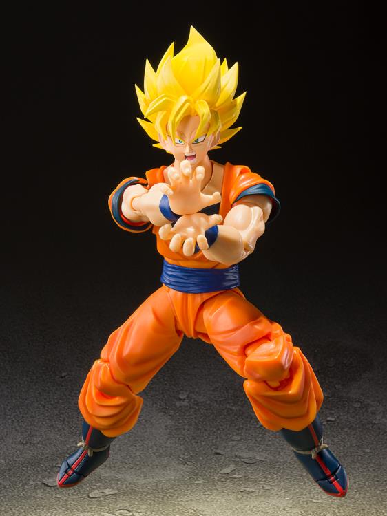 S.H. Figuarts Dragon Ball Z Super Saiyan Full Power Son Goku Action Figure