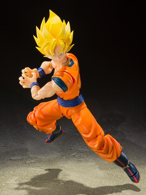 S.H. Figuarts Dragon Ball Z Super Saiyan Full Power Son Goku Action Figure