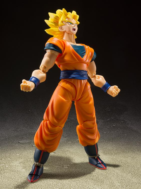S.H. Figuarts Dragon Ball Z Super Saiyan Full Power Son Goku Action Figure