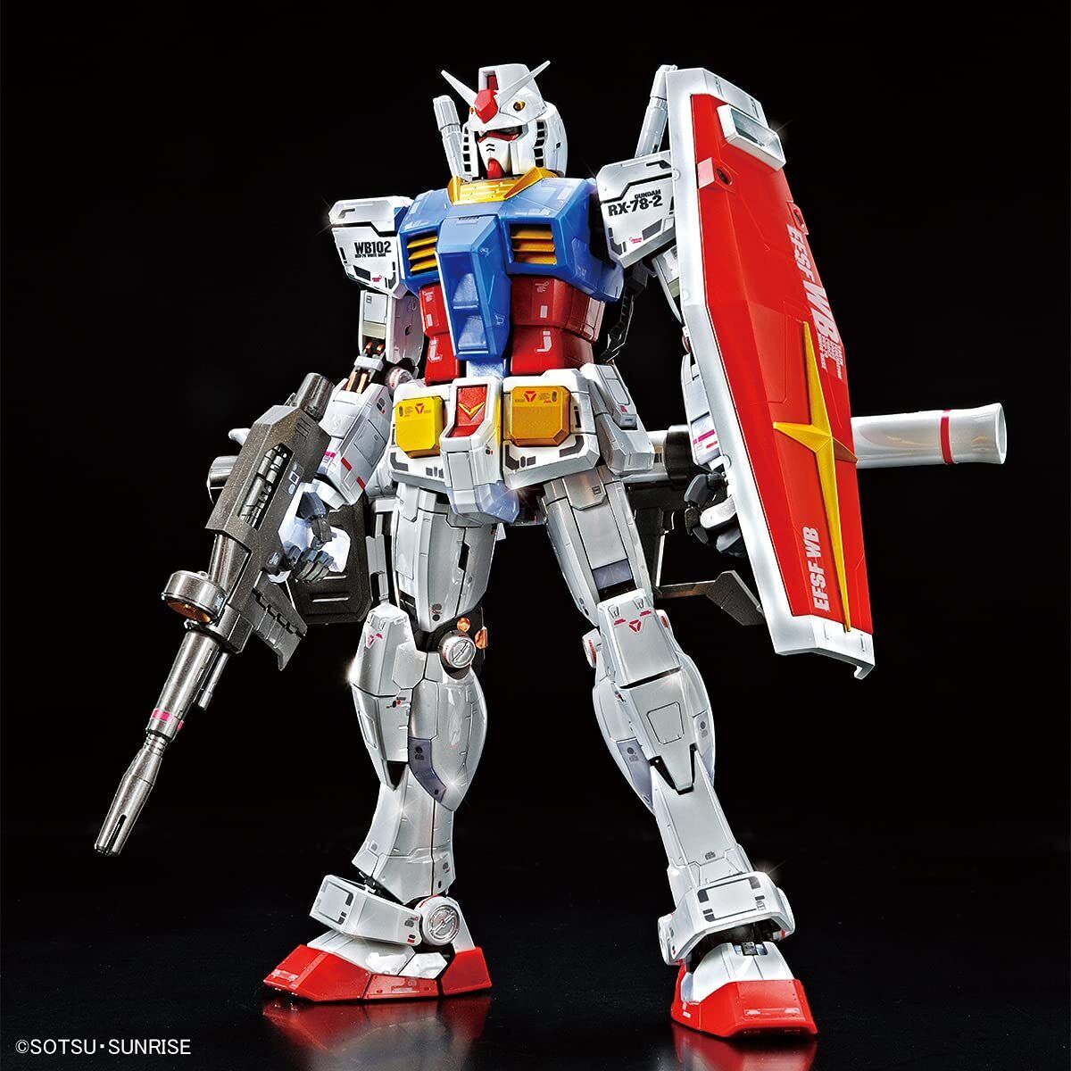 Gundam 1/100 MG RX-78-2 Gundam Ver. 3.0 (Titanium Finish) The Gundam Base Limited Model Kit Exclusive