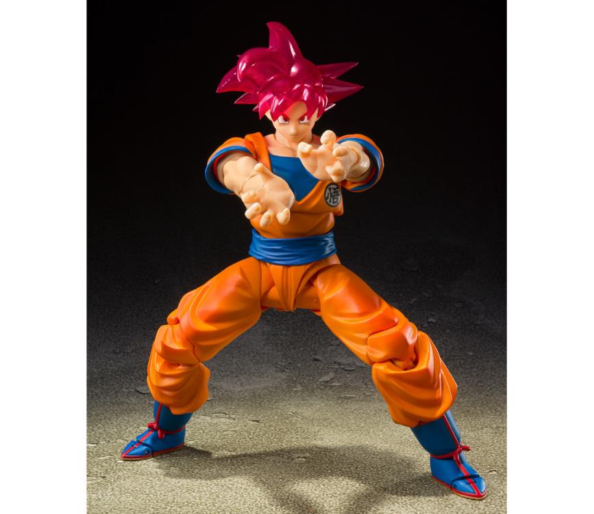 S.H. Figuarts Dragon Ball Super Saiyan God Son Goku Event Exclusive Color Edition 2021 Action Figure