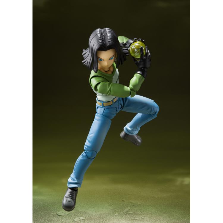 S.H. Figuarts Dragon Ball Super Android 17 (Universe Survival Saga) Exclusive Action Figure