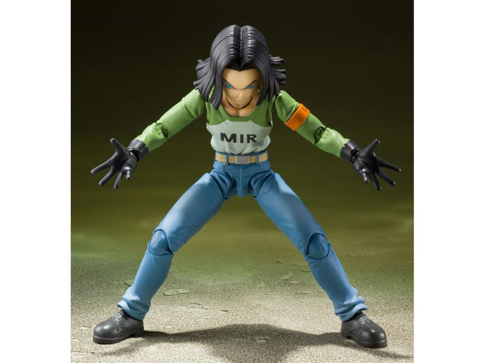 S.H. Figuarts Dragon Ball Super Android 17 (Universe Survival Saga) Exclusive Action Figure