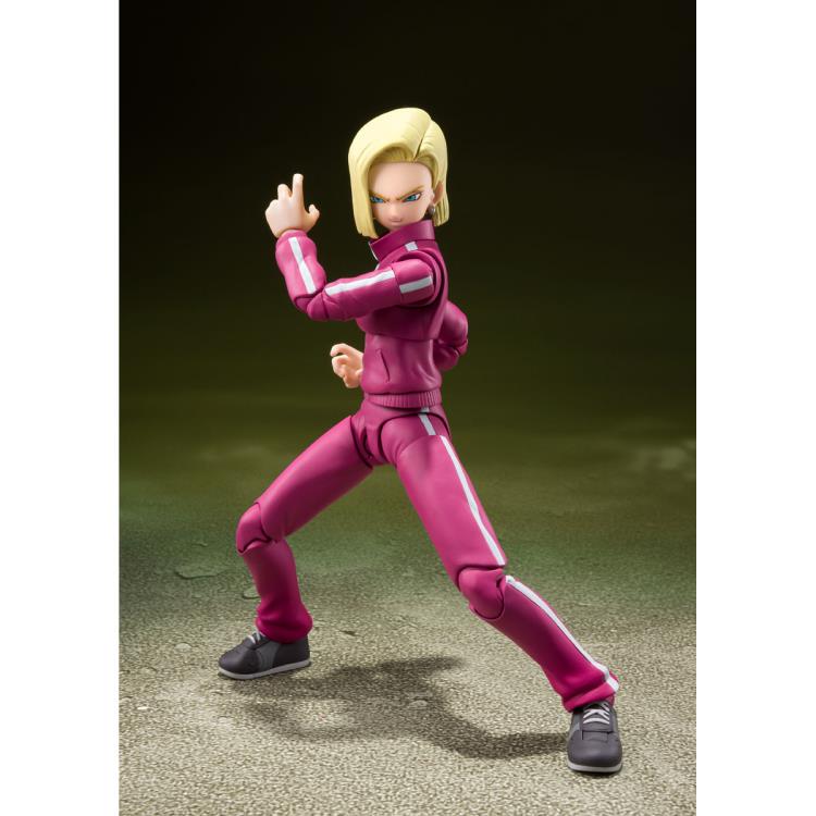 S.H. Figuarts Dragon Ball Super Android 18 (Universe Survival Saga) Exclusive Action Figure
