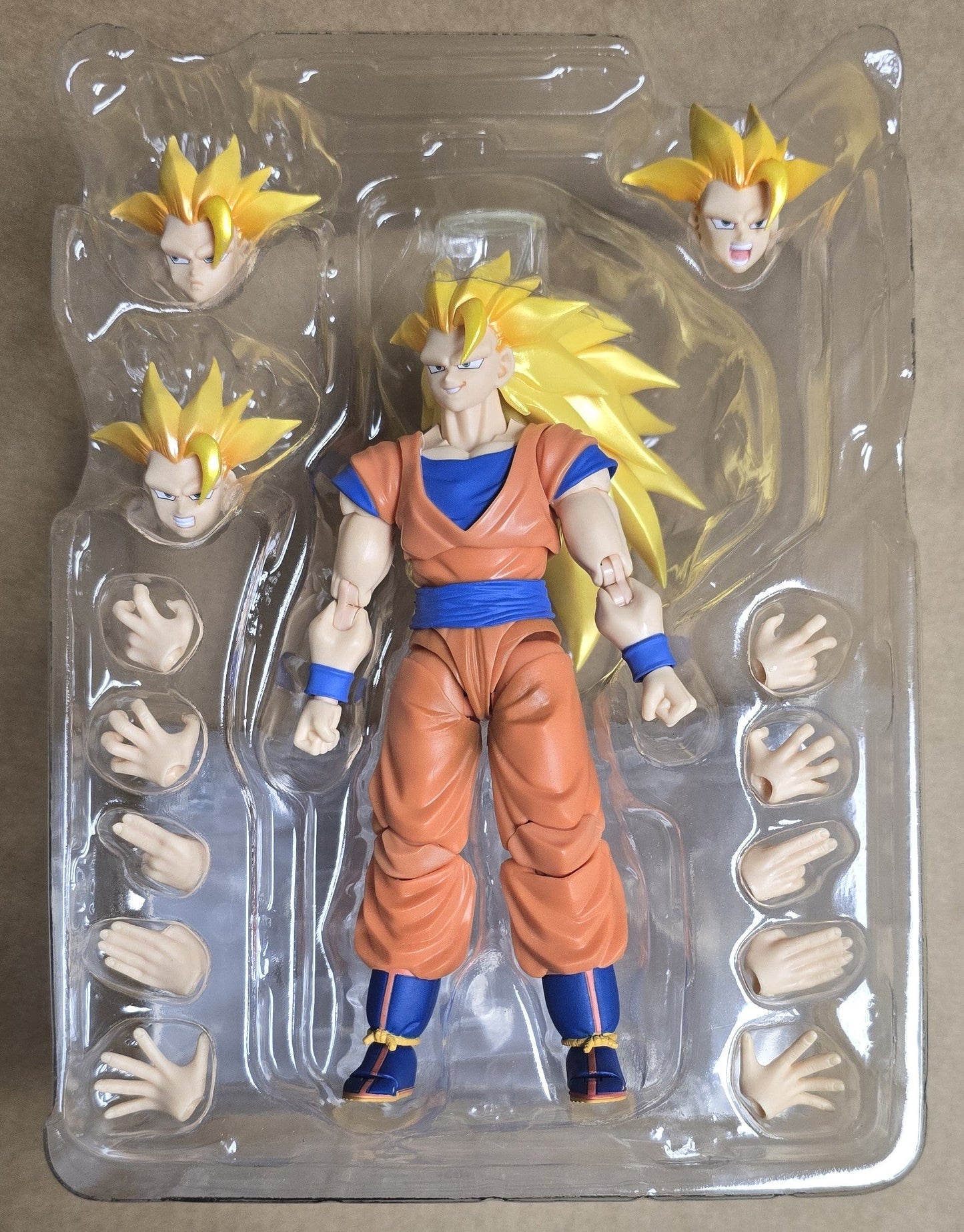 *Open Box* S.H. Figuarts Dragon Ball Z Super Saiyan 3 Son Goku Action Figure