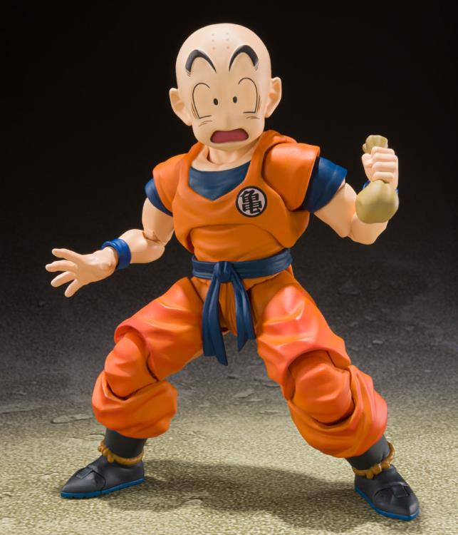 S.H. Figuarts Dragon Ball Z Krillin Earth's Strongest Man Action Figure