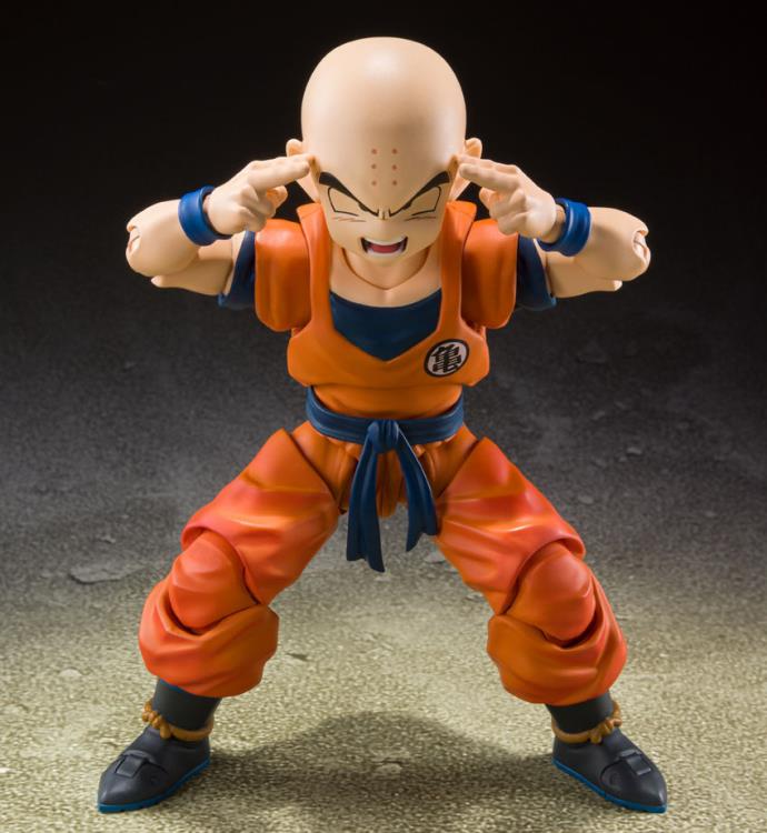 S.H. Figuarts Dragon Ball Z Krillin Earth's Strongest Man Action Figure