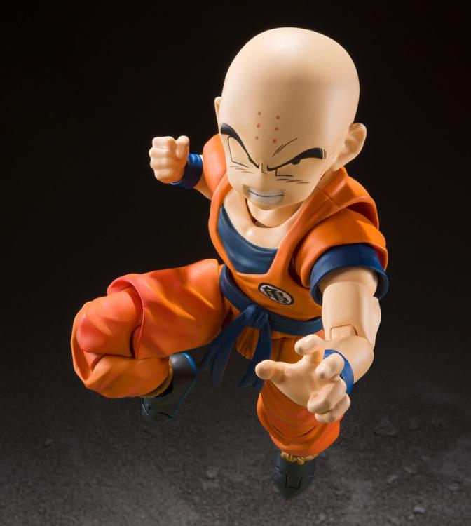 S.H. Figuarts Dragon Ball Z Krillin Earth's Strongest Man Action Figure
