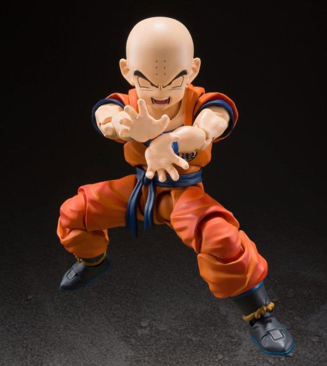 S.H. Figuarts Dragon Ball Z Krillin Earth's Strongest Man Action Figure